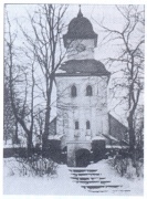 Trempų bažnyčia, kurioje daug metų kunigavo Gottfriedas Ostermeyeris